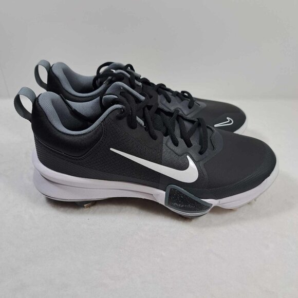 Nike Men's SIZE 8‎ Force Zoom Trout 9 Pro Baseball Cleats Black White FB2907-001 - Picture 1 of 14
